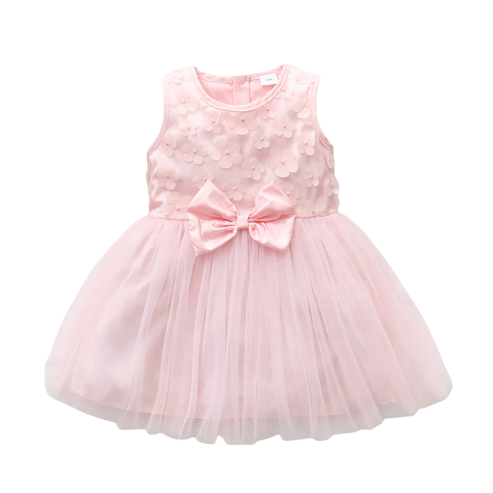 Летнее платье Lioraitiin для маленьких девочек от 1 до 6 лет, кружевное розовое милое платье без рукавов с 3D цветами, 2022-02-14
Летнее платье Lioraitiin для маленьких девочек от 1 до 6 лет, кружевное розовое милое платье без рукавов с 3D цветами, 2022-02-14