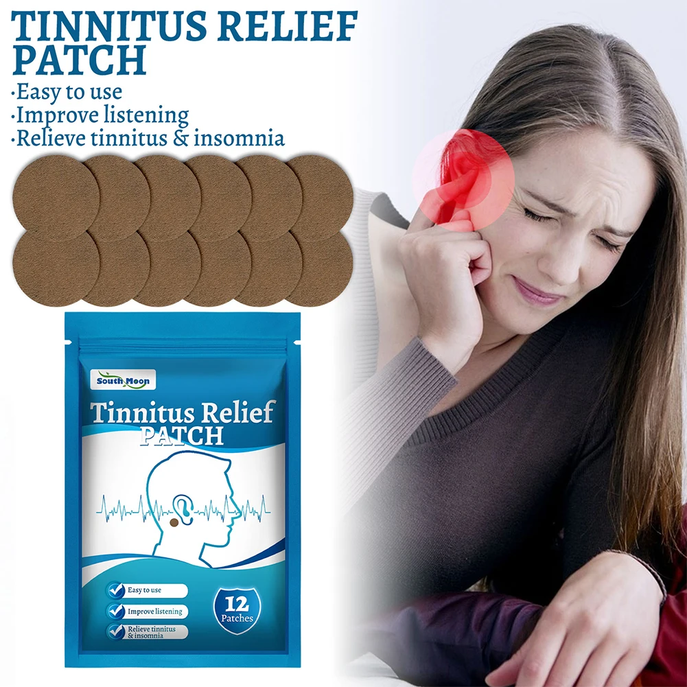 12pcs Tinnitus Relief Patch Natural Ingredients Ear Pain Protect Stickers Portable Prevent Vomitng Anti Headache for Health Care
12pcs Tinnitus Relief Patch Natural Ingredients Ear Pain Protect Stickers Portable Prevent Vomitng Anti Headache for Health Care