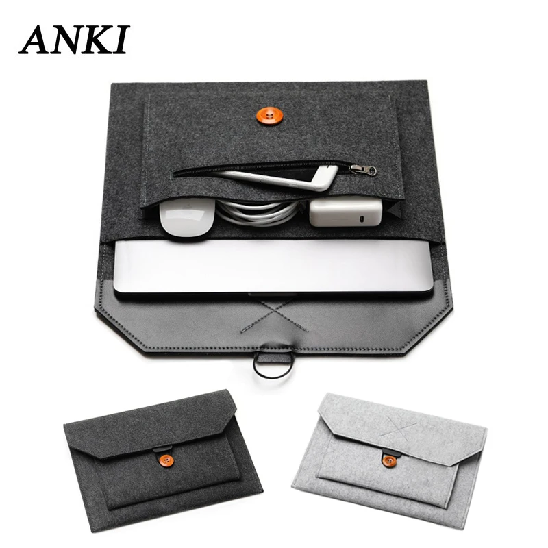 2020 Hot Felt Sleeve Laptop Bag 15.6 14.1 Case for Macbook Air 13 Pro 16 12 New 15.4 Touch Bar for Xiaomi Mi Notebook 13.3 Cover
2020 Hot Felt Sleeve Laptop Bag 15.6 14.1 Case for Macbook Air 13 Pro 16 12 New 15.4 Touch Bar for Xiaomi Mi Notebook 13.3 Cover