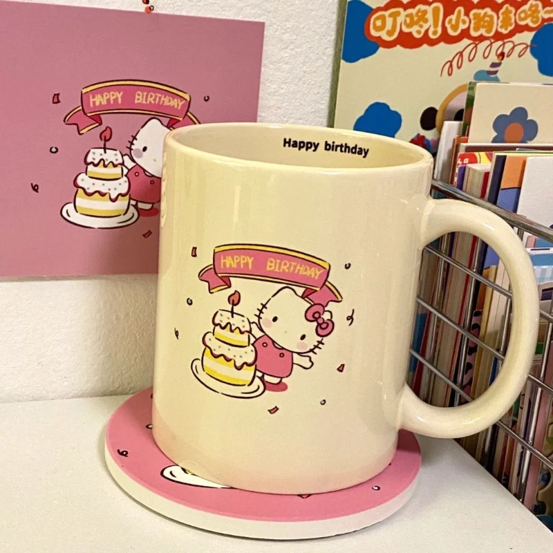 Sanrios милые аниме мультфильмы HelloKittys kawaii кружка ins Ветер высокая стоимость керамическая кружка для дома с крышкой нишевая молочная чашка подарок на день рождения
Sanrios милые аниме мультфильмы HelloKittys kawaii кружка ins Ветер высокая стоимость керамическая кружка для дома с крышкой нишевая молочная чашка подарок на день рождения