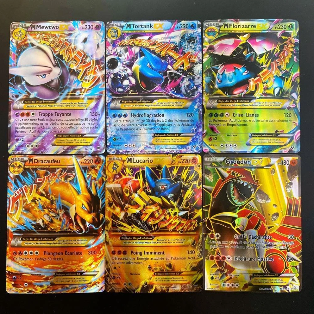 Pokemon Cards In French 25-100PCS Featuring Cards V VMAX TAG GX MEGA EX Shining Pokémon Version Games Battle Trading Flash Cards
Pokemon Cards In French 25-100PCS Featuring Cards V VMAX TAG GX MEGA EX Shining Pokémon Version Games Battle Trading Flash Cards