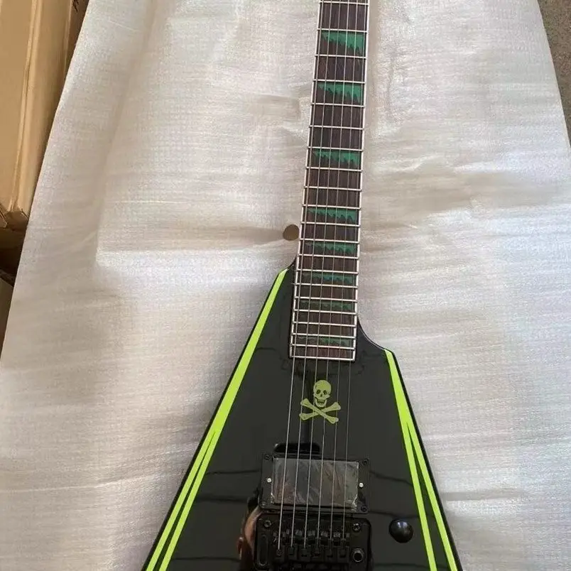 Special Shaped Metal Electric Guitar Customized Direct Sale Manufacturers New
Special Shaped Metal Electric Guitar Customized Direct Sale Manufacturers New