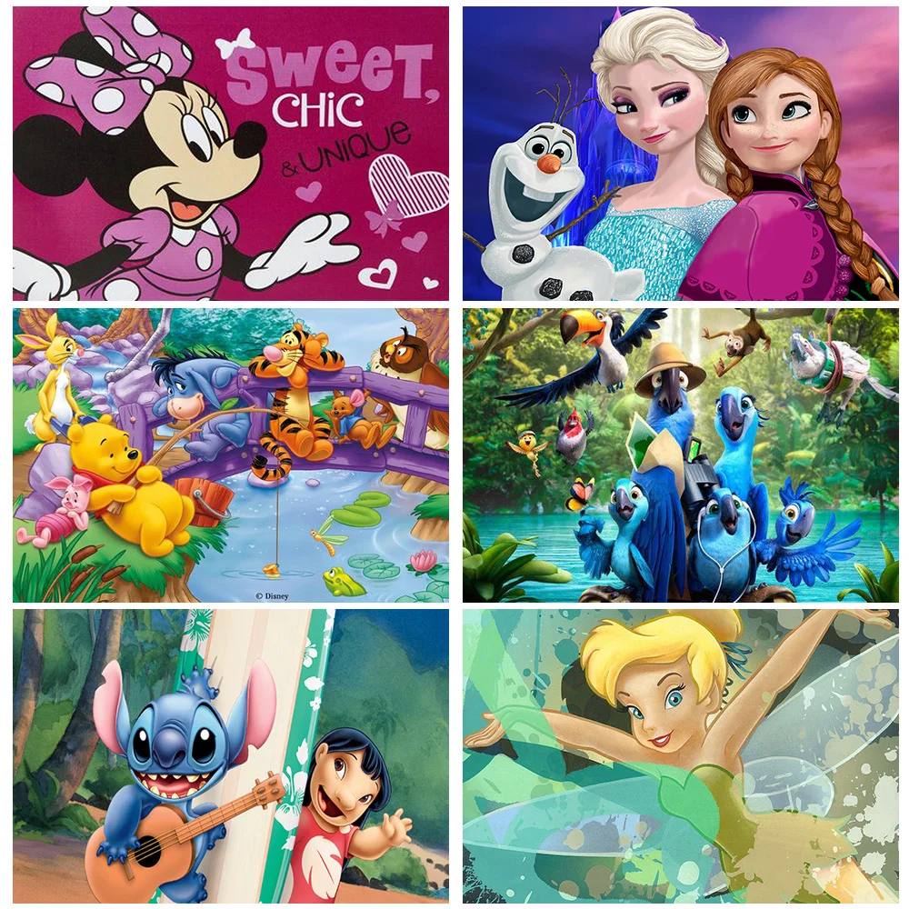 Disney 5D DIY Diamond Painting Cartoon Frozen Princess Full Diamond Embroidery Mosaic Rhinestone Animal Decoration For Home
Disney 5D DIY Diamond Painting Cartoon Frozen Princess Full Diamond Embroidery Mosaic Rhinestone Animal Decoration For Home