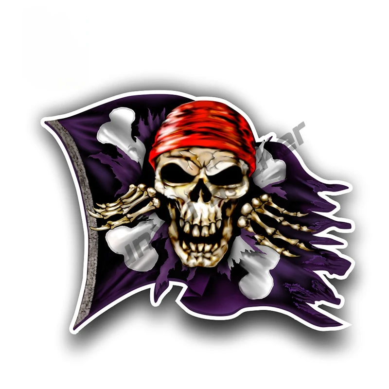 Jolly Roger Pirate Skull & Crossbones Flag Car Stickers Decal Auto Motorcycle Cover Scratches Decals Accessories PVC13x11cm
Jolly Roger Pirate Skull & Crossbones Flag Car Stickers Decal Auto Motorcycle Cover Scratches Decals Accessories PVC13x11cm