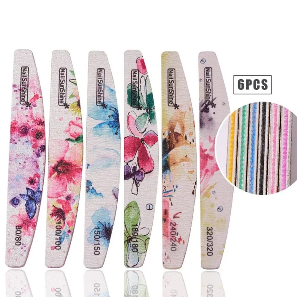 5Pcs Colorful Nail File White Sandpaper Washable Nail Sanding Polishing Tools Strong Finger Care Flower Printed Nail Buffer
5Pcs Colorful Nail File White Sandpaper Washable Nail Sanding Polishing Tools Strong Finger Care Flower Printed Nail Buffer