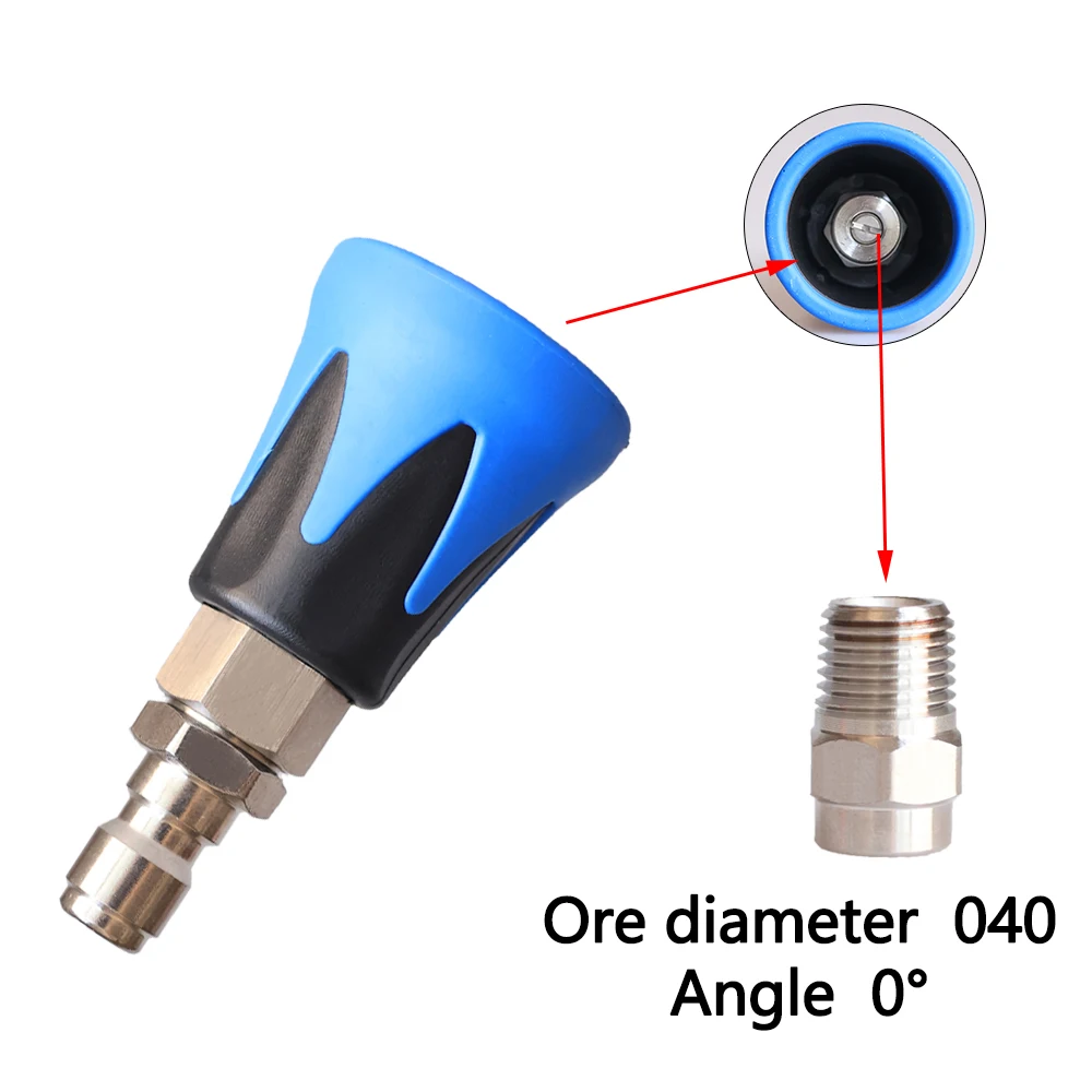 Комплект форсунок для мойки высокого давления TINTTKYE 15/25/40 градусов
Комплект форсунок для мойки высокого давления TINTTKYE 15/25/40 градусов