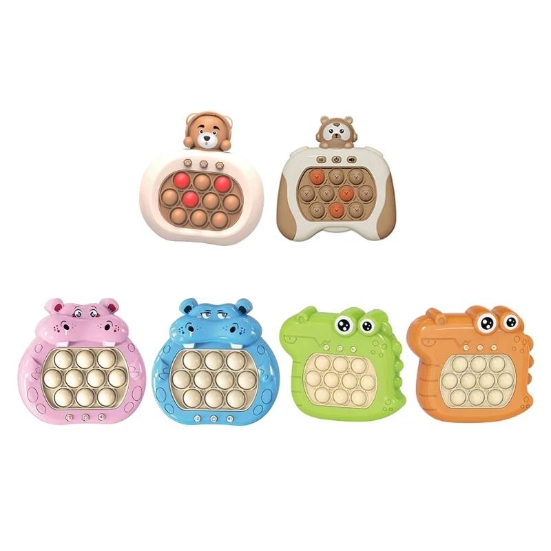 Light Up PopPuzzle Toy Handheld Game Console Fidgets Breakthroughs Press Puzzle Reaction Training Stress Toy Child Wholesale
Light Up PopPuzzle Toy Handheld Game Console Fidgets Breakthroughs Press Puzzle Reaction Training Stress Toy Child Wholesale