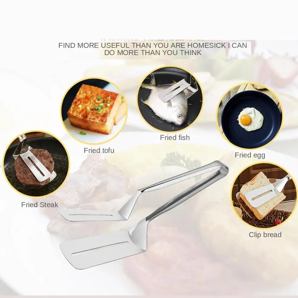3in1 Cooking Steak Clamps Steel Steak Clamp Food Flipping Steak Clip Sided Tongs Spatula Tong Spatula Beefsteak Double N2S2
3in1 Cooking Steak Clamps Steel Steak Clamp Food Flipping Steak Clip Sided Tongs Spatula Tong Spatula Beefsteak Double N2S2