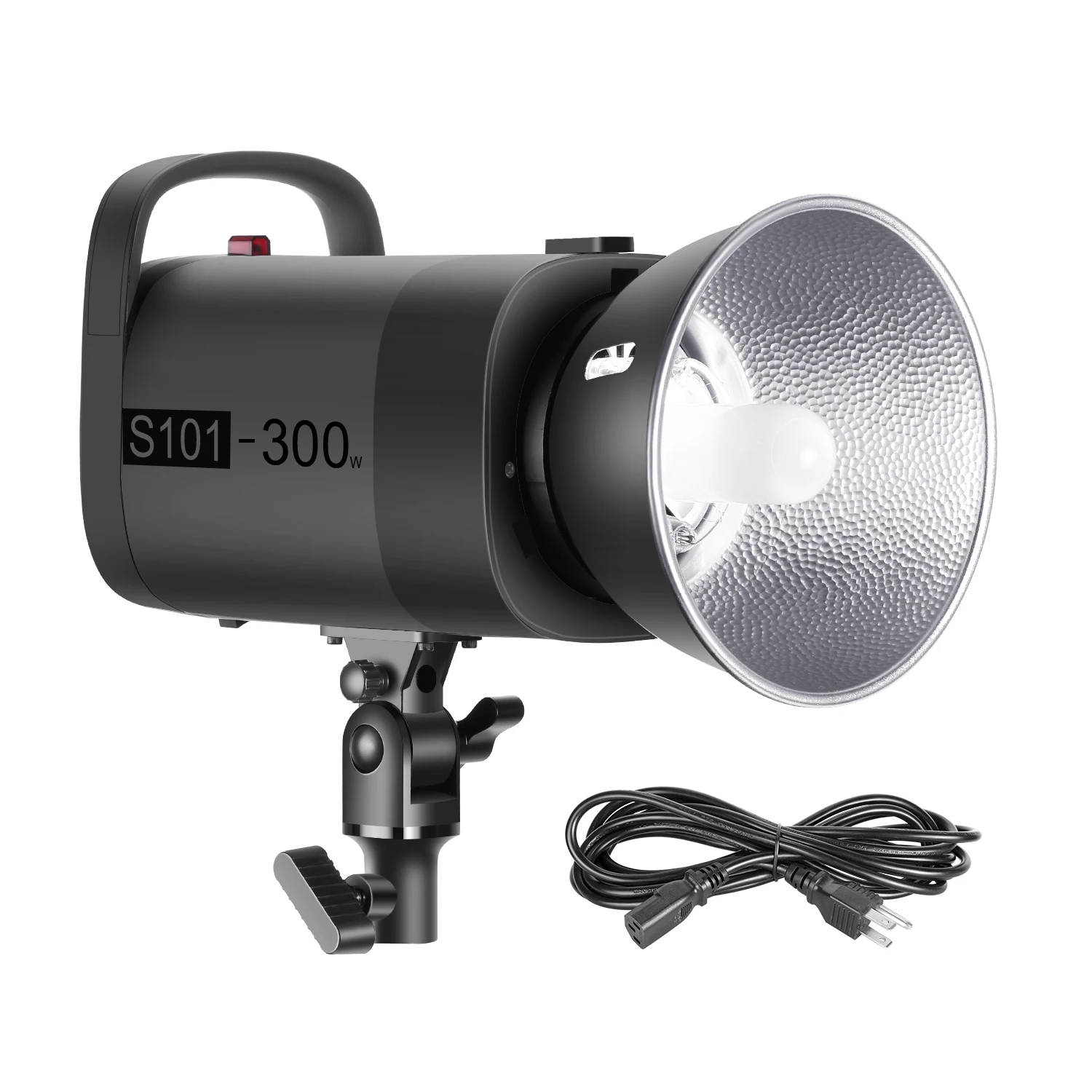 

Neewer S101-300W Professional Studio Monolight Strobe Flash Light 300W 5600K With Modeling Lamp, Aluminium Alloy