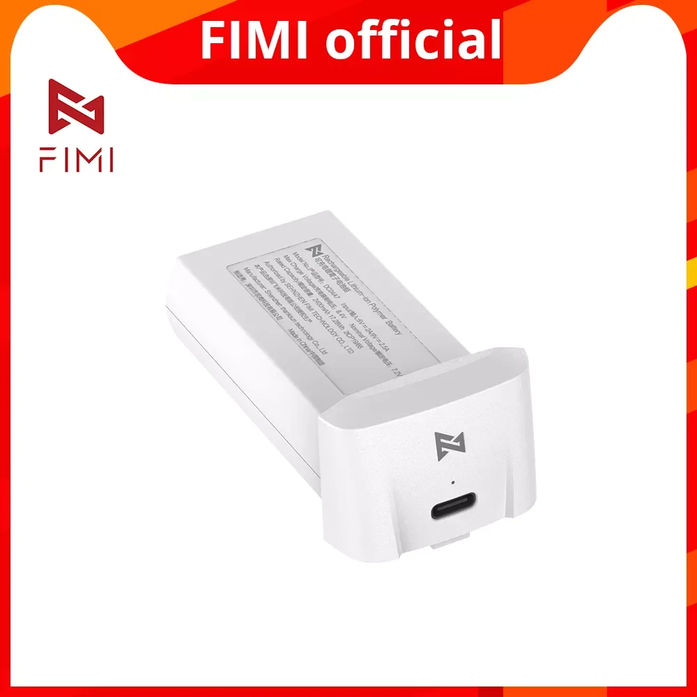 FIMI X8 Mini Drone Pro & Standard Battery original smart batterie RC Quadcopter Spare Part bateria Rechargeable LiPo 2S Batt
FIMI X8 Mini Drone Pro & Standard Battery original smart batterie RC Quadcopter Spare Part bateria Rechargeable LiPo 2S Batt