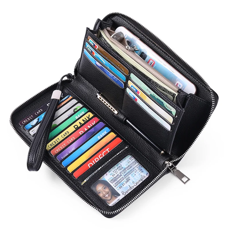 Fashion Wallet Women Leather Luxury Card Holder Clutch Casual Women Wallets Zipper Pocket Hasp Ladies Wallet Female Purse
Fashion Wallet Women Leather Luxury Card Holder Clutch Casual Women Wallets Zipper Pocket Hasp Ladies Wallet Female Purse