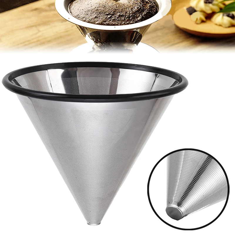 Stainless Steel Coffee Filters Tea Coffee Dripper Coffee Mesh Strainer Filter Funnel Drip Pour Over Tea Coffee Drippers
Stainless Steel Coffee Filters Tea Coffee Dripper Coffee Mesh Strainer Filter Funnel Drip Pour Over Tea Coffee Drippers