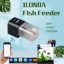 Ilonda Automat WiFi Fishing Feeder Aquarium Smart Turtle Shrimp Plant Tank KOI Food Dispenser Products Accessory Control Tools