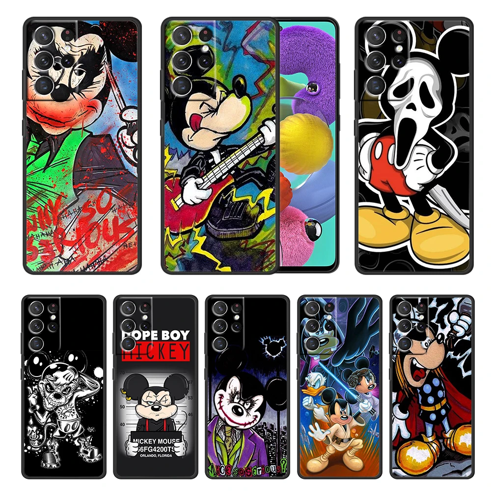 Anime Disney Mickey Friends Black Soft Phone Case For Samsung Galaxy S23 S22 S21 S20 FE Ultra Plus S10 S9 5G Soft Cover Shell
Anime Disney Mickey Friends Black Soft Phone Case For Samsung Galaxy S23 S22 S21 S20 FE Ultra Plus S10 S9 5G Soft Cover Shell
