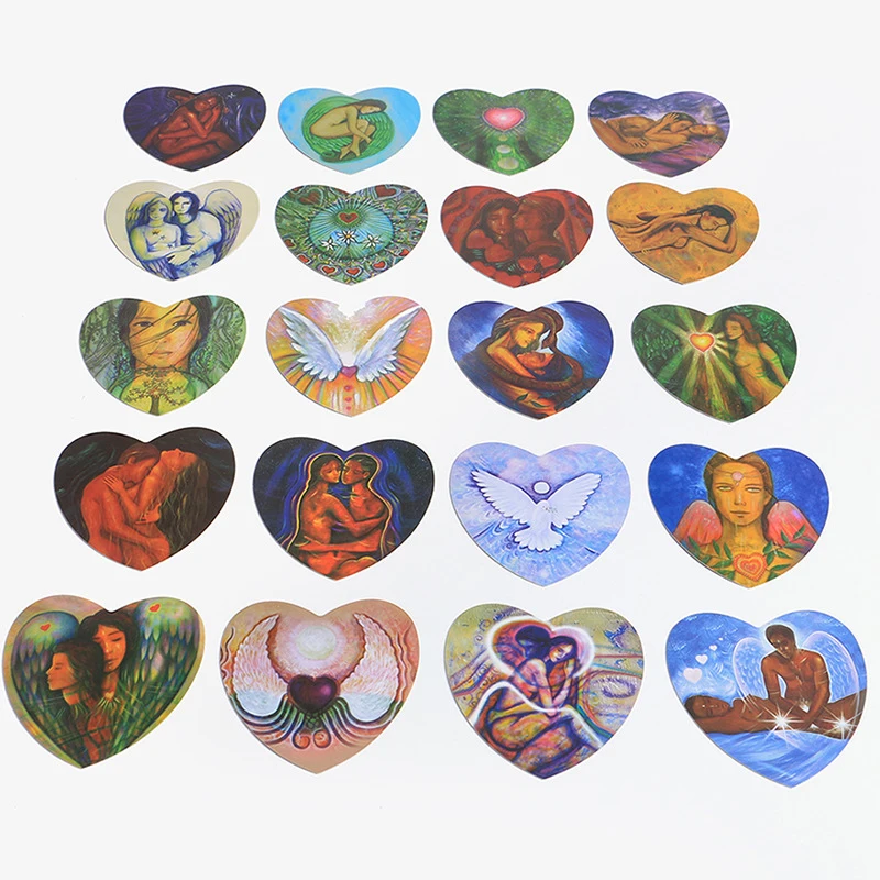 Couple Love Oracle Card Heart-shaped English Tarot Cards Oracle Game Card Family Party Playing Cards Tarot Cards Board Games
Couple Love Oracle Card Heart-shaped English Tarot Cards Oracle Game Card Family Party Playing Cards Tarot Cards Board Games