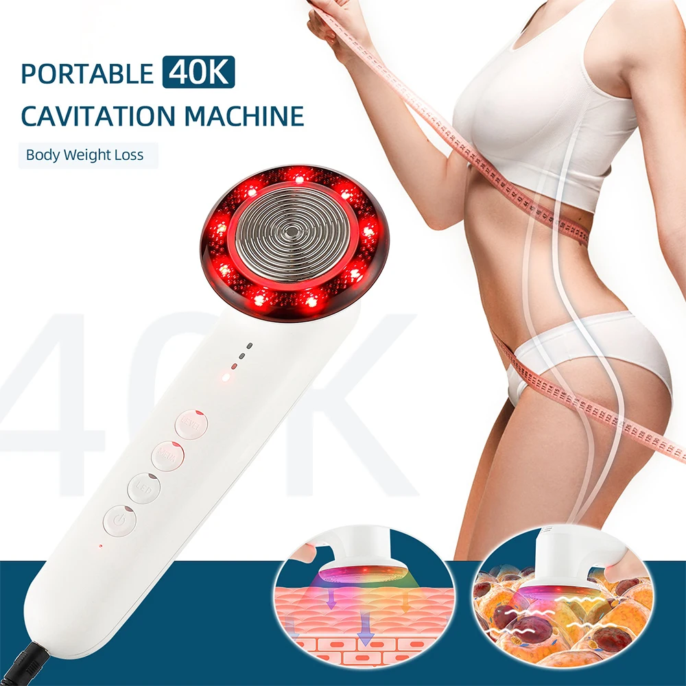 Handheld 40K Cavitation Ultrasonic Body Slimming Machine Portable 6 Colors Photon Therapy Skin Rejuvenation Device
Handheld 40K Cavitation Ultrasonic Body Slimming Machine Portable 6 Colors Photon Therapy Skin Rejuvenation Device