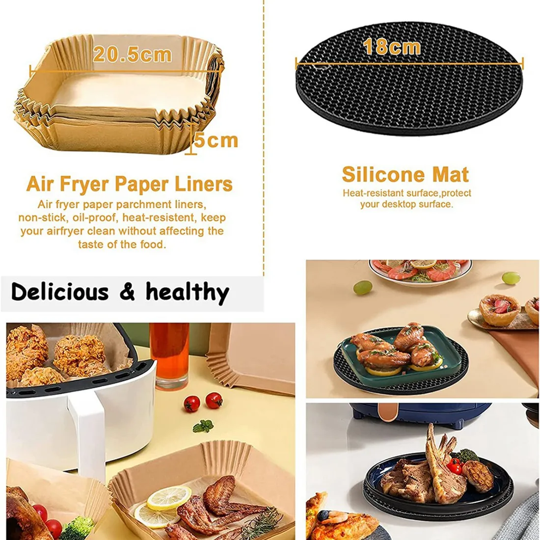 Квадратные аксессуары для фритюрницы 9 дюймов, для Cosori Ninja Phillips Tower чайник Tefal и т. Д. 5,6-л, фритюрница с глубокой корзиной
Квадратные аксессуары для фритюрницы 9 дюймов, для Cosori Ninja Phillips Tower чайник Tefal и т. Д. 5,6-л, фритюрница с глубокой корзиной