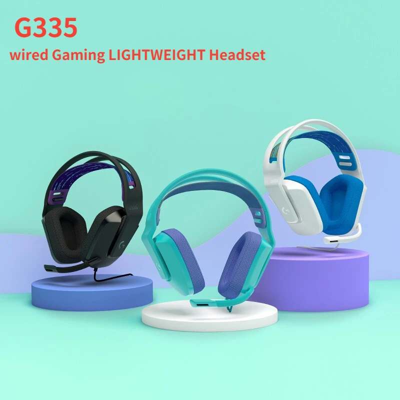 Logitech G335 Проводная игровая легкая гарнитура 3,5 мм аудио разъем Виртуальный 7,1 объемный звук стереонаушники для компьютера
Logitech G335 Проводная игровая легкая гарнитура 3,5 мм аудио разъем Виртуальный 7,1 объемный звук стереонаушники для компьютера