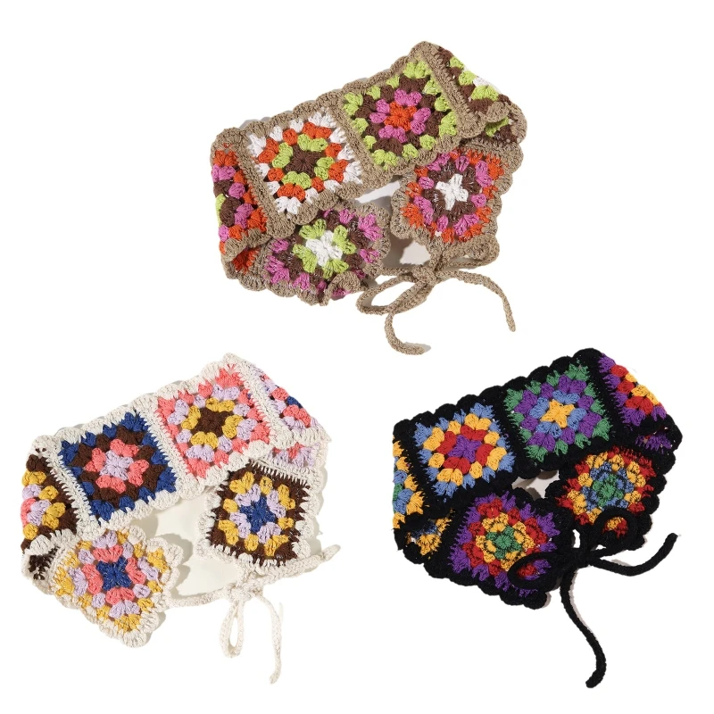 2022 New Novelty Women Pastoral Bandanas Turban Crochet Hairband with Flower Pattern
2022 New Novelty Women Pastoral Bandanas Turban Crochet Hairband with Flower Pattern