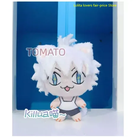 Аниме HUNTER × HUNTER Killua Zoldyck милый кот Косплей плюшевая мини-кукла брелок Мультяшные Игрушки Брелки рождественские подарки 13 см Новинка
Аниме HUNTER × HUNTER Killua Zoldyck милый кот Косплей плюшевая мини-кукла брелок Мультяшные Игрушки Брелки рождественские подарки 13 см Новинка