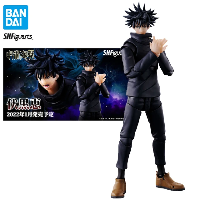 Original Bandai SHF Jujutsu Kaisen 15cm Anime Figure Fushiguro Megumi Model Collection Doll Action Figurine Toys Children Gift
Original Bandai SHF Jujutsu Kaisen 15cm Anime Figure Fushiguro Megumi Model Collection Doll Action Figurine Toys Children Gift