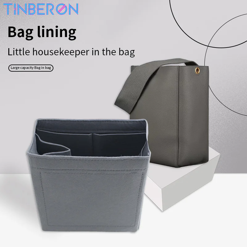Bag Organizer Insert TINBERON Handbag Felt Cloth Bag Liner Make up Organizer Insert Storage Organizer Multifunction Cosmetic Bag
Bag Organizer Insert TINBERON Handbag Felt Cloth Bag Liner Make up Organizer Insert Storage Organizer Multifunction Cosmetic Bag