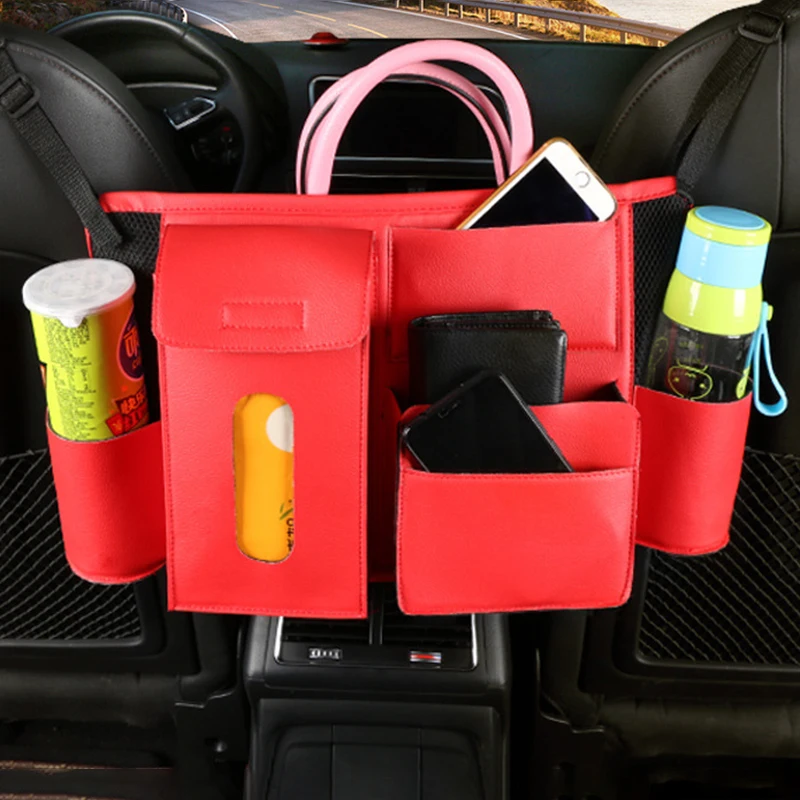 PU Leather Car Storage Bag Stowing Tidying Multifunction Folding Seat Hanging Bag Car Organizer Tissue Boxes
PU Leather Car Storage Bag Stowing Tidying Multifunction Folding Seat Hanging Bag Car Organizer Tissue Boxes