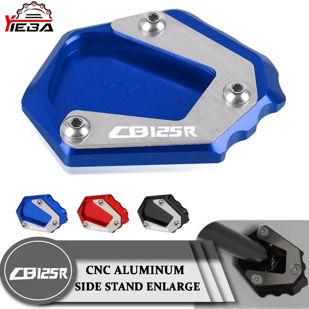 FOR HONDA CB125R CB 125R CB125 R 2017 2018 2019 2020 2021 Motorcycle Aluminum Kickstand Extension Plate Side Stand Enlarge Pad
FOR HONDA CB125R CB 125R CB125 R 2017 2018 2019 2020 2021 Motorcycle Aluminum Kickstand Extension Plate Side Stand Enlarge Pad