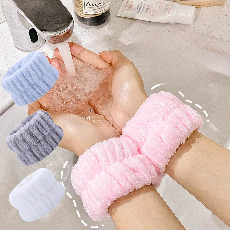Wrist Washing Belt Soft Microfiber Towel Wristbands For Washing Face Water Absorption Washing Prevent Wetness Wrist Washband
Wrist Washing Belt Soft Microfiber Towel Wristbands For Washing Face Water Absorption Washing Prevent Wetness Wrist Washband