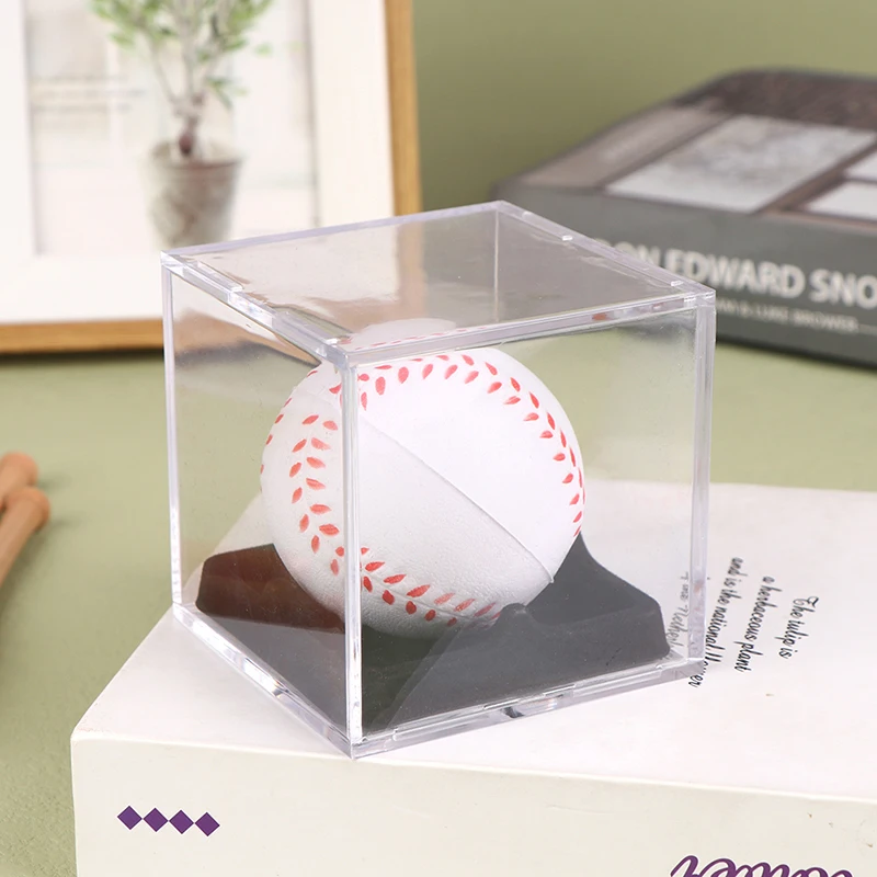 Acrylic Baseball Box Golf Tennis Ball Transparent Display Case with Bottom Bracket Souvenir Storage Protection Box Holder
Acrylic Baseball Box Golf Tennis Ball Transparent Display Case with Bottom Bracket Souvenir Storage Protection Box Holder