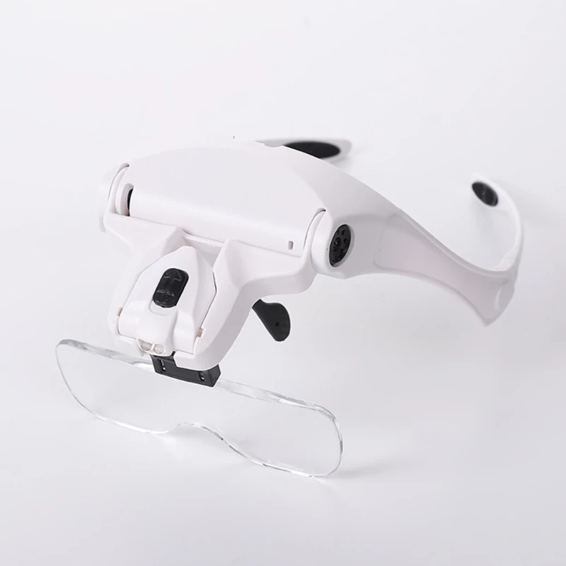 Magnifying Glasses Reading Illuminated Magnifier 1.0X 1.5X 2.0X 2.5X 3.5X 2 Lights Adjustable Head Illuminated Loupe Magnifier
Magnifying Glasses Reading Illuminated Magnifier 1.0X 1.5X 2.0X 2.5X 3.5X 2 Lights Adjustable Head Illuminated Loupe Magnifier