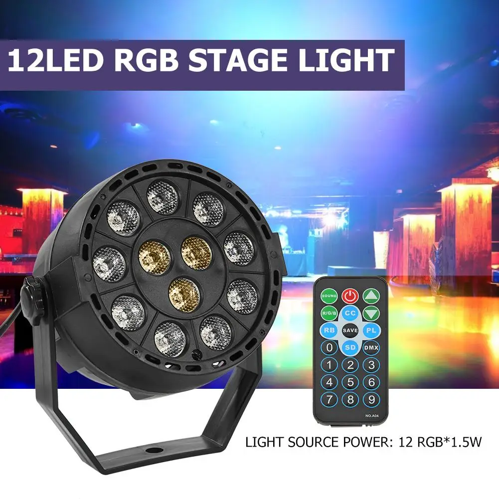 Светодиодный RGB-проектор для дискотеки, 12 светодиодов
Светодиодный RGB-проектор для дискотеки, 12 светодиодов