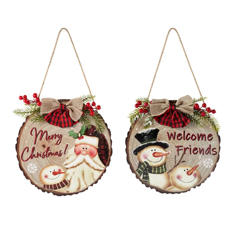 Christmas Wooden Welcome Sign Door House Retro Pendant Christmas Tree Hanging Garden Yard Plaque Home Art New Year Decor 30x30cm
Christmas Wooden Welcome Sign Door House Retro Pendant Christmas Tree Hanging Garden Yard Plaque Home Art New Year Decor 30x30cm