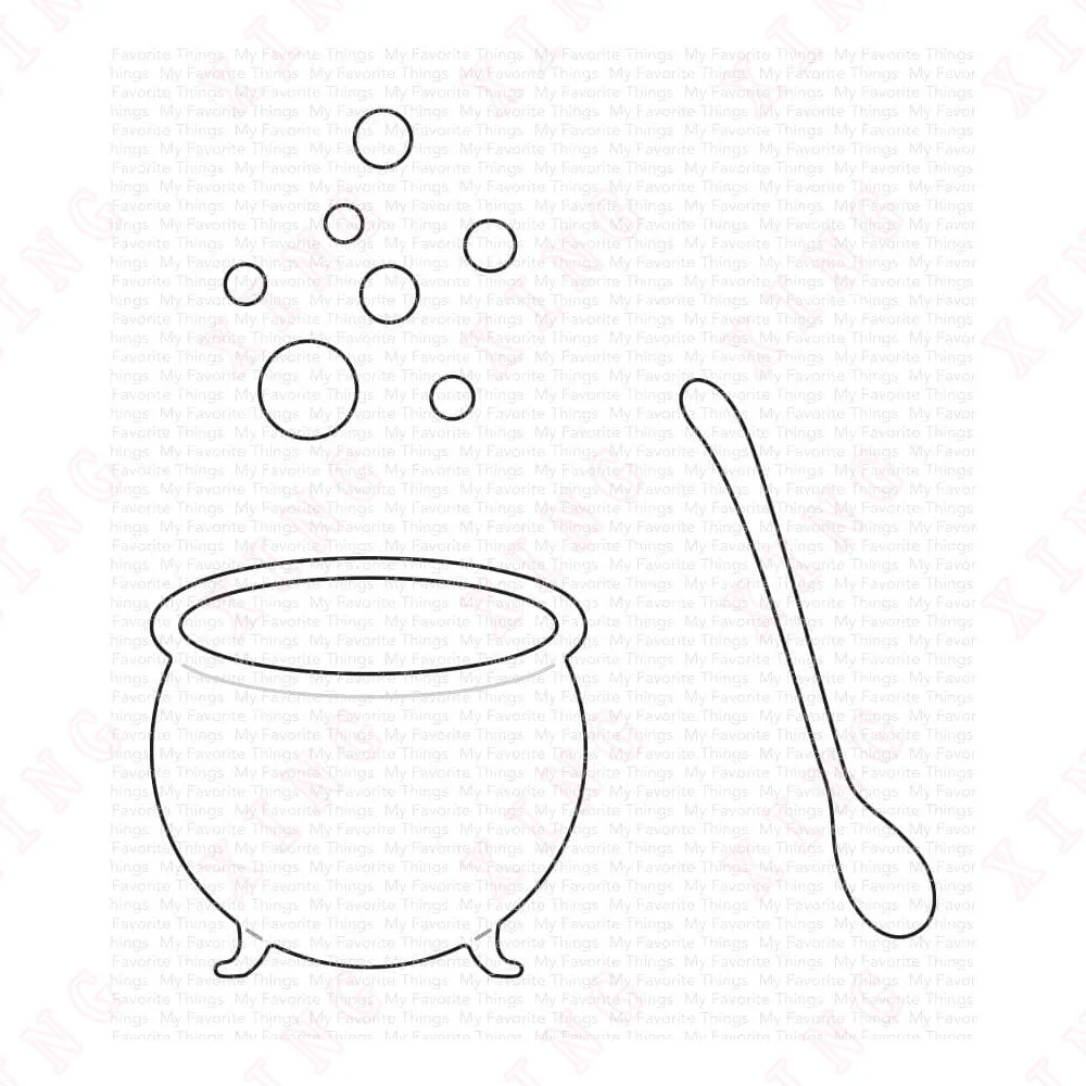 Newest Metal Cutting Dies Scrapbook Diary Decoration Embossing Template Diy Greeting Card Handmade Stencil Witch's Cauldron Dies
Newest Metal Cutting Dies Scrapbook Diary Decoration Embossing Template Diy Greeting Card Handmade Stencil Witch's Cauldron Dies