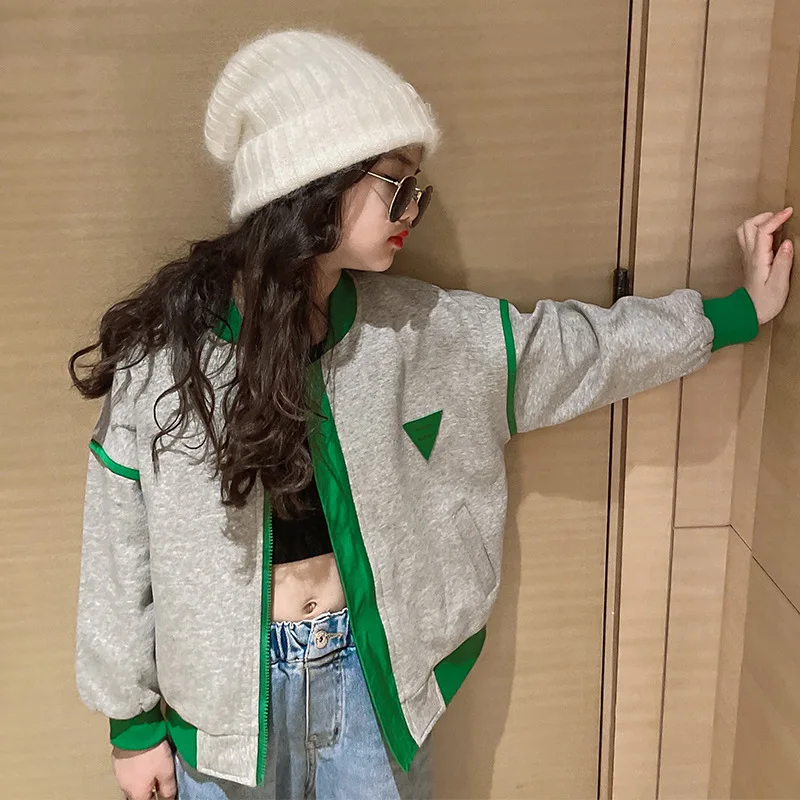 Girls Zipper Jackets Green Black two sides wear Fashion Casual Kids Tops 8 10 11 12 13 14 years
Girls Zipper Jackets Green Black two sides wear Fashion Casual Kids Tops 8 10 11 12 13 14 years