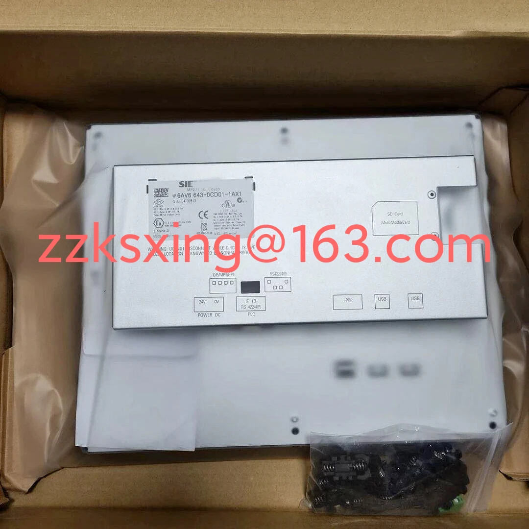 New Original MP277 Touch Screen 10 Inch Human-computer Interface 6AV6643-0CD01-1AX1
New Original MP277 Touch Screen 10 Inch Human-computer Interface 6AV6643-0CD01-1AX1