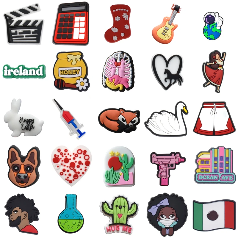 Packs Men Para Pins Boy Shoes Accessories Decorations for Crocs Kids Wholesale Bulk Shoe Charms Set Jeans Girl Women Charm Gifts
Packs Men Para Pins Boy Shoes Accessories Decorations for Crocs Kids Wholesale Bulk Shoe Charms Set Jeans Girl Women Charm Gifts