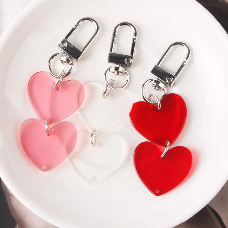 Couple Transparent Keychain Heart Key Rings Lovers Love Key Chain For Birthday Gift Valentine's Day Gift Lovers Couple Gift
Couple Transparent Keychain Heart Key Rings Lovers Love Key Chain For Birthday Gift Valentine's Day Gift Lovers Couple Gift
