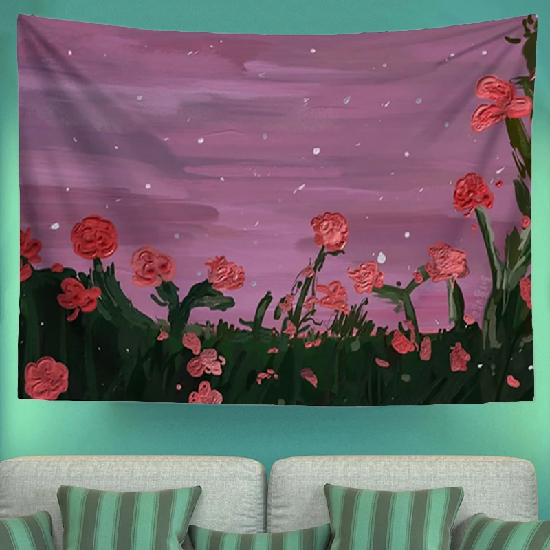 Painting Tapestry Wall Hanging Headboards Custom Tapestries Art Decor Decorative Room Aesthetic Wallpaper Home Decoration Garden
Painting Tapestry Wall Hanging Headboards Custom Tapestries Art Decor Decorative Room Aesthetic Wallpaper Home Decoration Garden