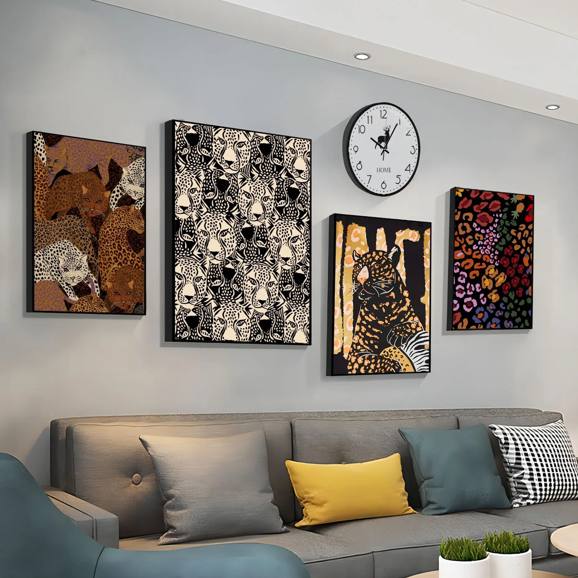 Amine Leopard Print DIY Sticky Poster Decoracion Painting Wall Art White Kraft Paper Aesthetic Art Wall Painting
Amine Leopard Print DIY Sticky Poster Decoracion Painting Wall Art White Kraft Paper Aesthetic Art Wall Painting