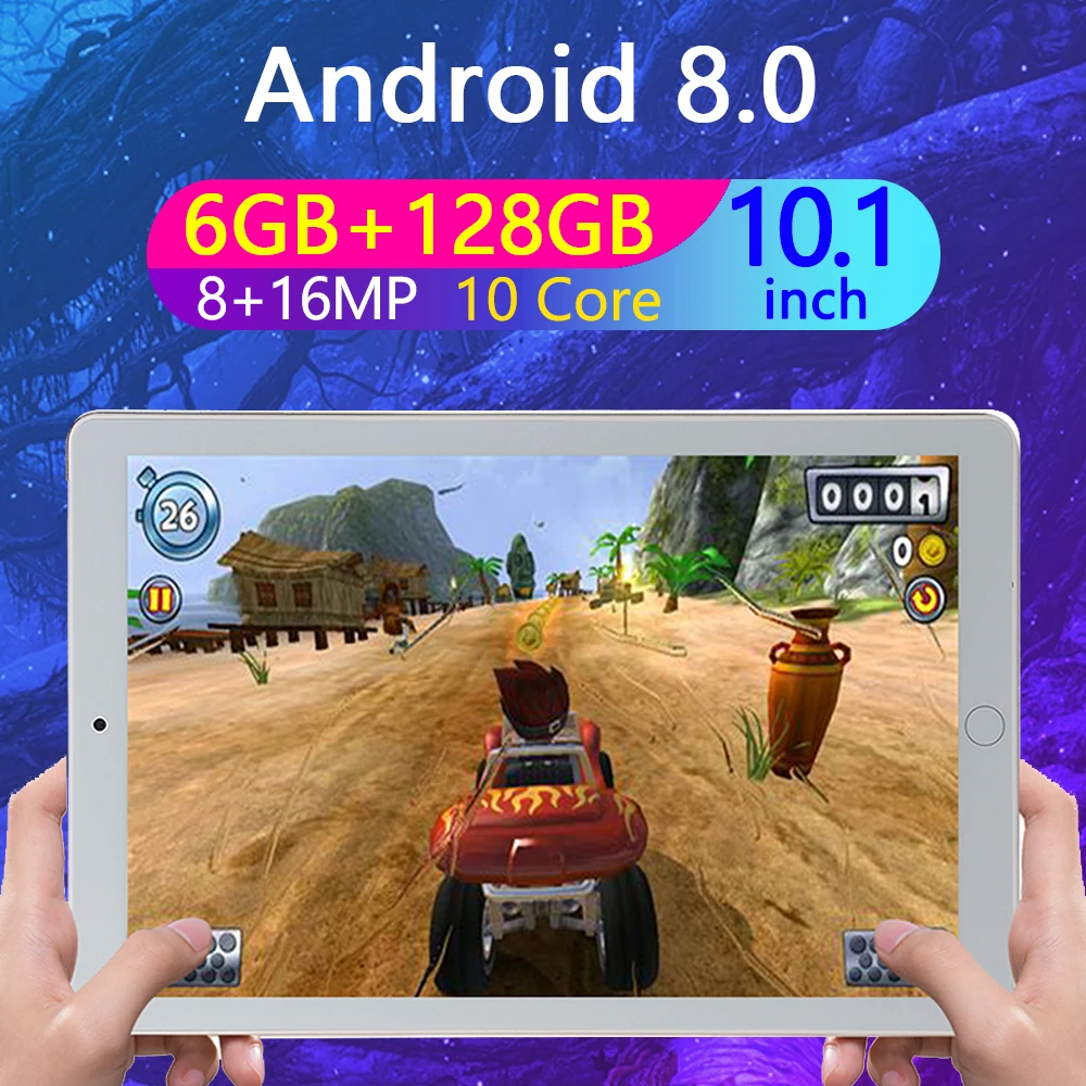 

Планшетный ПК S11 Android 8,0 Google Play 4G LTE GPS WiFi Bluetooth 6 ГБ ОЗУ 128 Гб ПЗУ 10 ядер Новый WPS 5G Wifi 10,1 дюймов планшет
