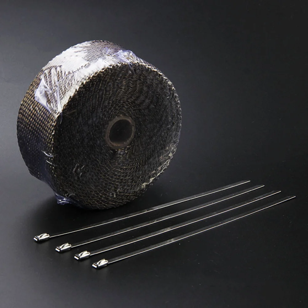 Exhaust Heat Wrap High Temp Heat Insulated High Temperature Downpipe Shield Tape Resistant For Motorcycle Car Water Heater
Exhaust Heat Wrap High Temp Heat Insulated High Temperature Downpipe Shield Tape Resistant For Motorcycle Car Water Heater