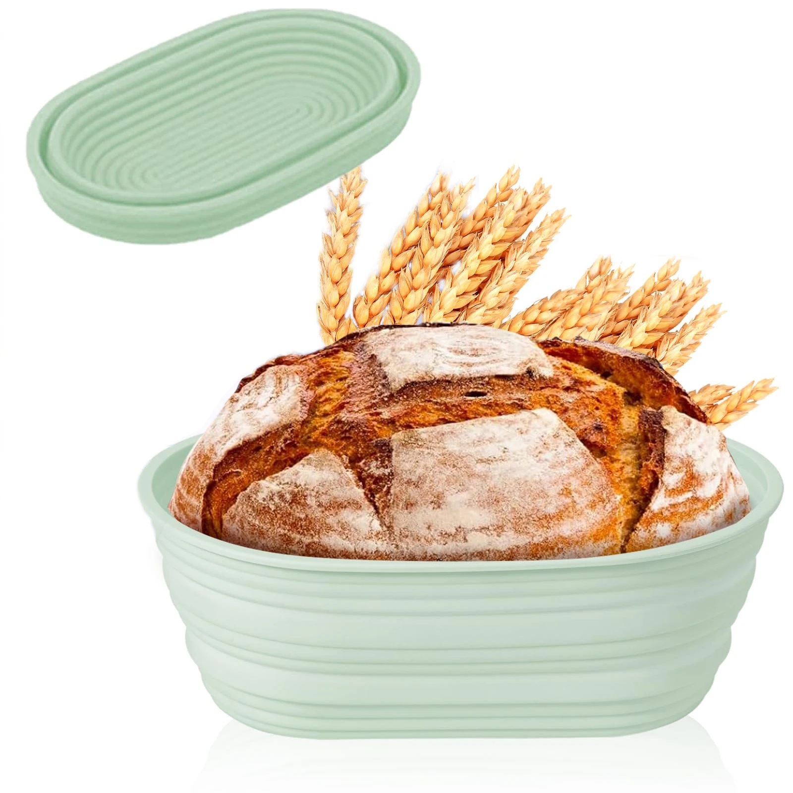 Силиконовые корзины для расстойки хлеба 2 шт. 
Силиконовые корзины для расстойки хлеба 2 шт.