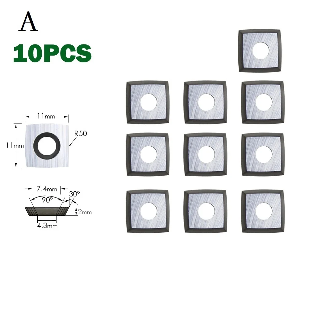 10pcs Carbide Insert Milling Knives Cutters Wood Lathe Turning Round Square Diamond Cutters Cnc Mechanical Workshop Tools
10pcs Carbide Insert Milling Knives Cutters Wood Lathe Turning Round Square Diamond Cutters Cnc Mechanical Workshop Tools