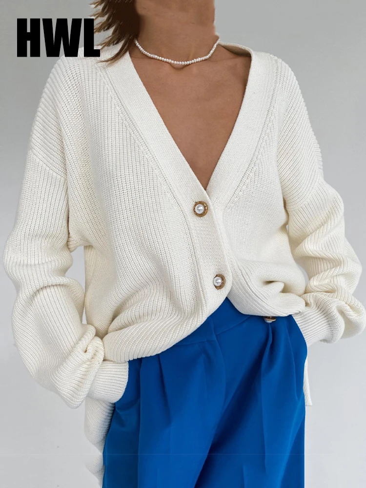 Women Knitted Cardigan Button V-neck Long Sleeve Sweater Autumn Oversize Vintage Casual Cardigan for women
Women Knitted Cardigan Button V-neck Long Sleeve Sweater Autumn Oversize Vintage Casual Cardigan for women