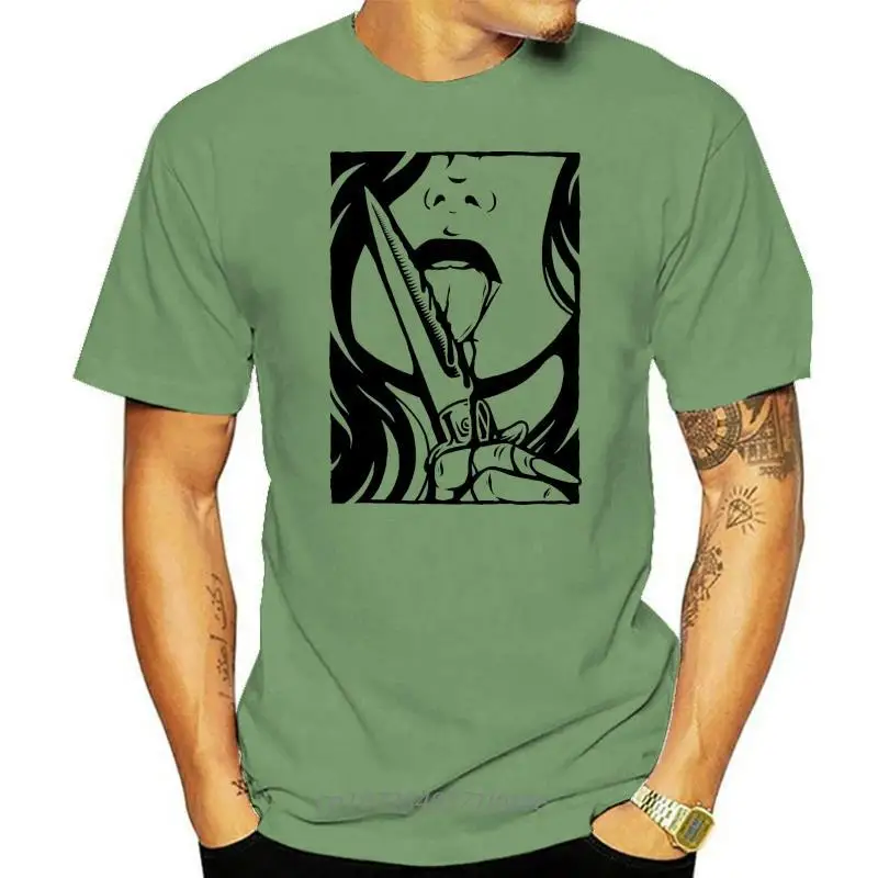 Dangerous Girl T shirt girl woman knife beauty vintage comic erotic hot lips face
Dangerous Girl T shirt girl woman knife beauty vintage comic erotic hot lips face