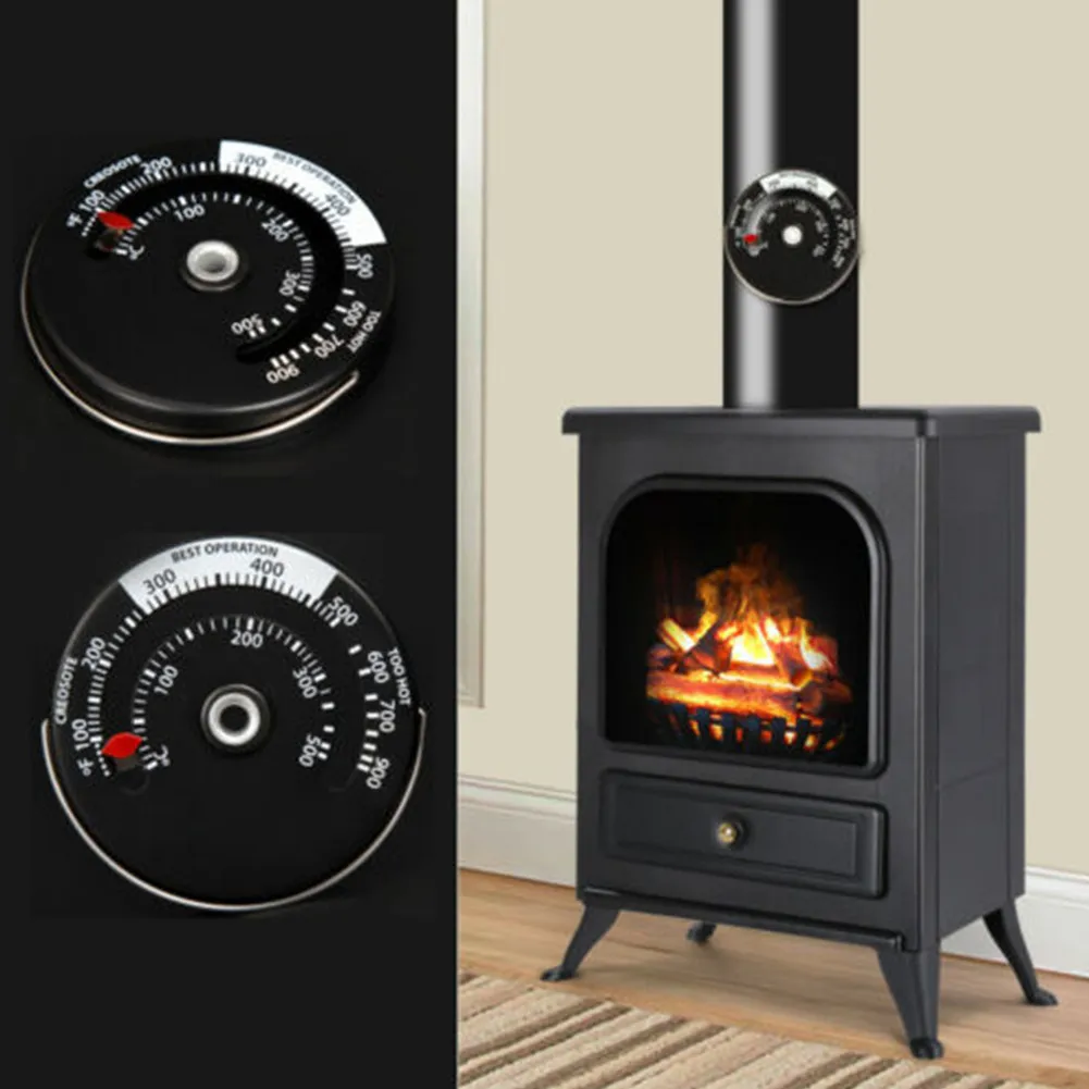 Aluminum Alloy Fireplace Thermometer Household Stove Thermometer Fireplace Fan Thermometer High Precision Fireplace Temperature
Aluminum Alloy Fireplace Thermometer Household Stove Thermometer Fireplace Fan Thermometer High Precision Fireplace Temperature