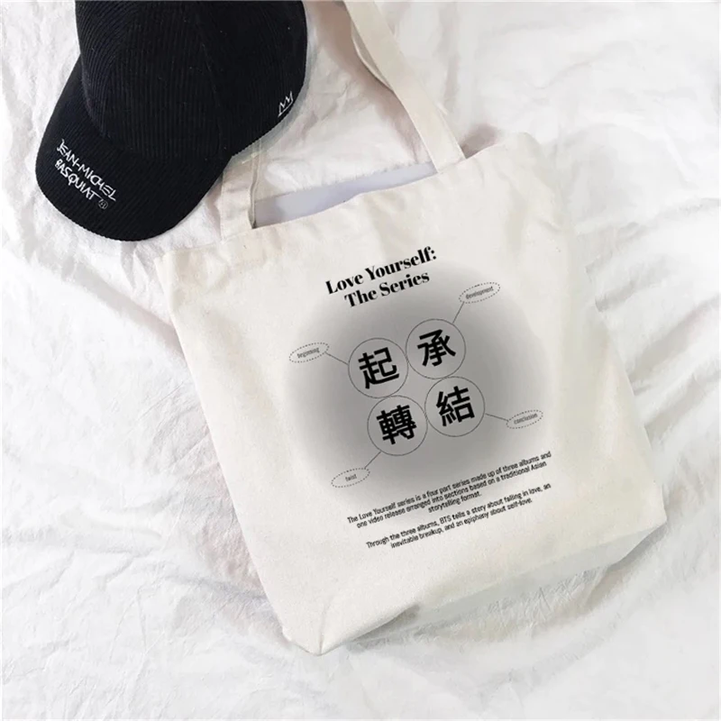 Многоразовая женская сумка для покупок, модный холщовый тоут с принтом и надписью, простая вместительная белая сумка на плечо для покупок
Многоразовая женская сумка для покупок, модный холщовый тоут с принтом и надписью, простая вместительная белая сумка на плечо для покупок