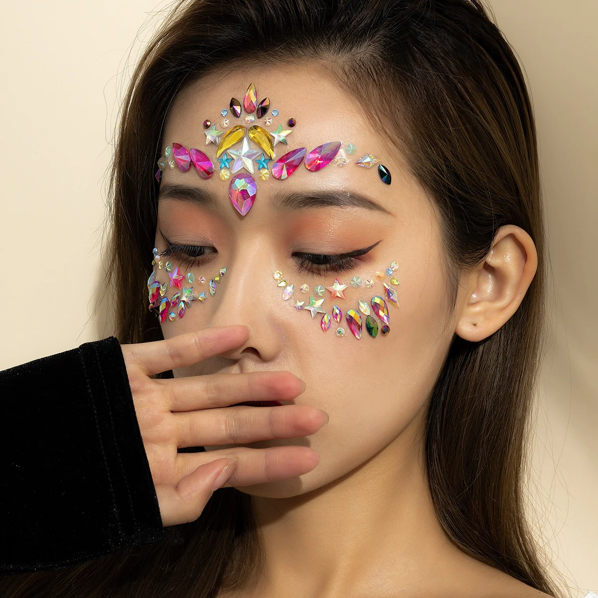 for Women Body Ethnic Style Geometric Patch Resin Diamond Face Patch Exaggerated Personality Diy Color Body Accessories Sexy
for Women Body Ethnic Style Geometric Patch Resin Diamond Face Patch Exaggerated Personality Diy Color Body Accessories Sexy