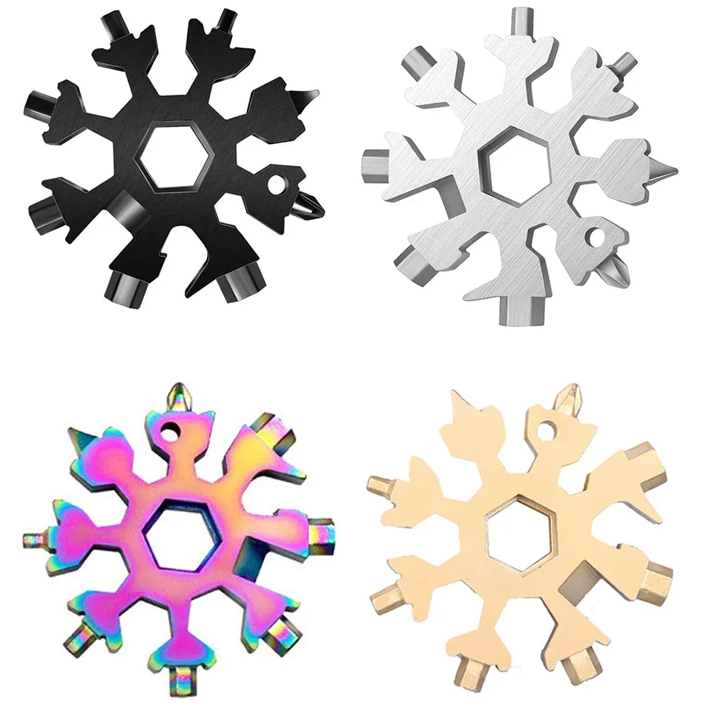 Portable EDC Multifunction Torque Snowflake Wrench Alloy Steel Hexagonal Universal 18-in-1 Octagonal Screwdriver Household Tool
Portable EDC Multifunction Torque Snowflake Wrench Alloy Steel Hexagonal Universal 18-in-1 Octagonal Screwdriver Household Tool